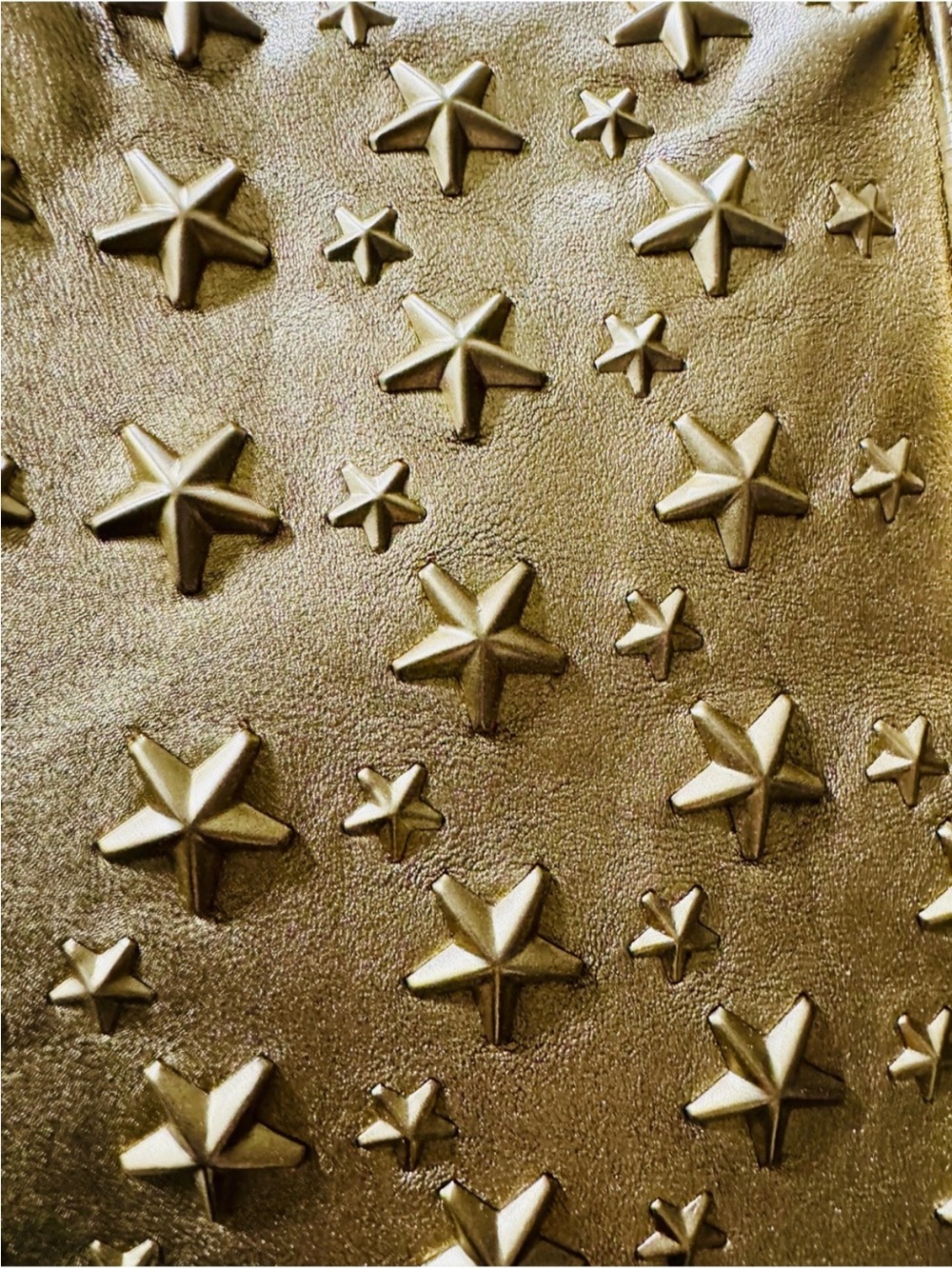 Jimmy Choo Gold Star-Embellished Tote Bag - Gold - Picture 6 of 7